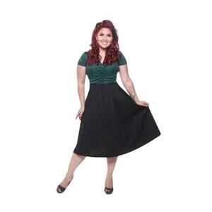 NEW Lindy Bop Elsa Rockabilly Retro 50's Look Midi Dress S